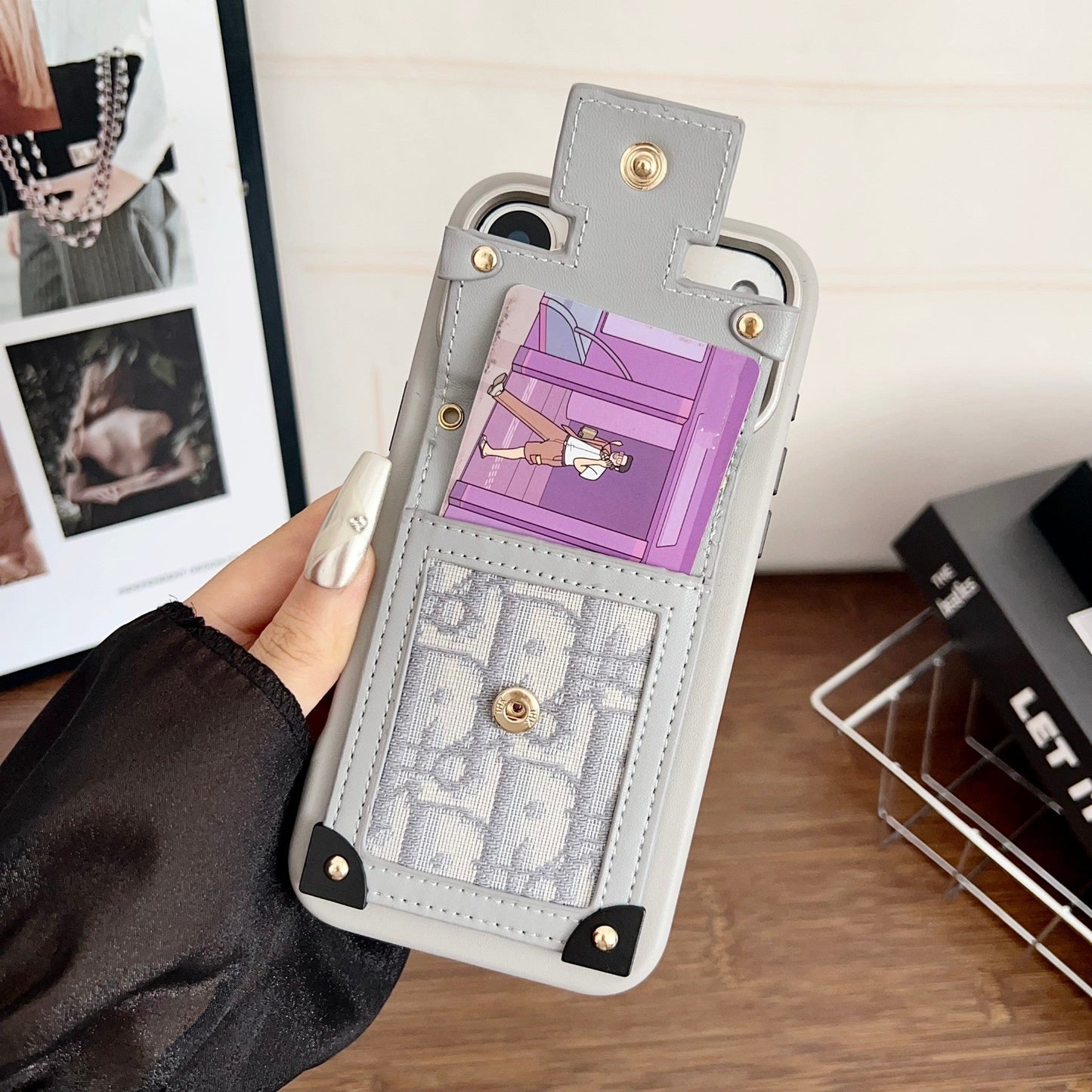Fashion Dior Crossbody Phone Case iPhone