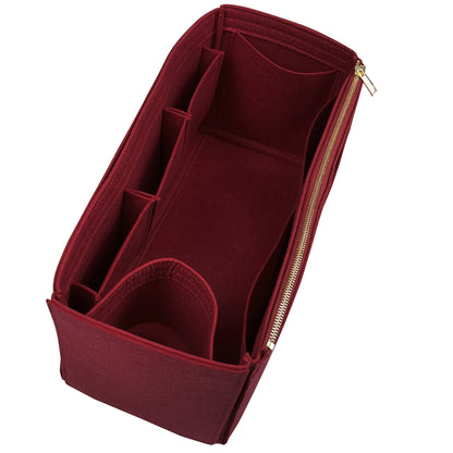 Organizer for [Sunshine Small, Fendi] Bag Insert (Felt, Wide Open Pockets)