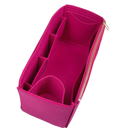 Organizer for [Sunshine Small, Fendi] Bag Insert (Felt, Wide Open Pockets)