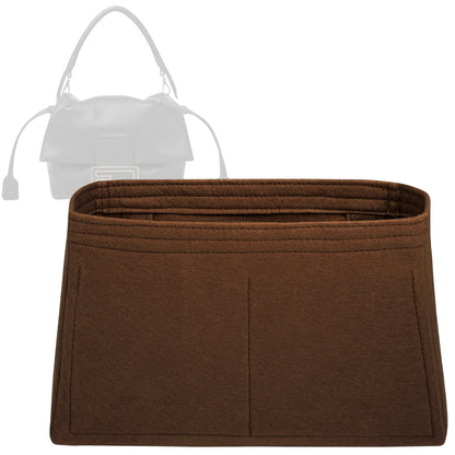 Organizer for [Mamma Baguette Small, Fendi] Bag Insert (Felt, Trapezoid Taper Shape)