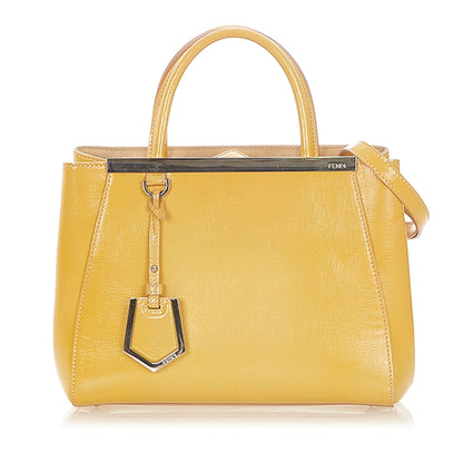 Fendi 2Jours Leather Satchel (SHG-19311)