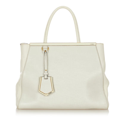 Fendi 2Jours Leather Satchel (SHG-23583)