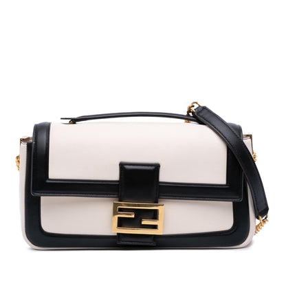 Fendi Baguette Leather Red Shoulder Bag Style 39