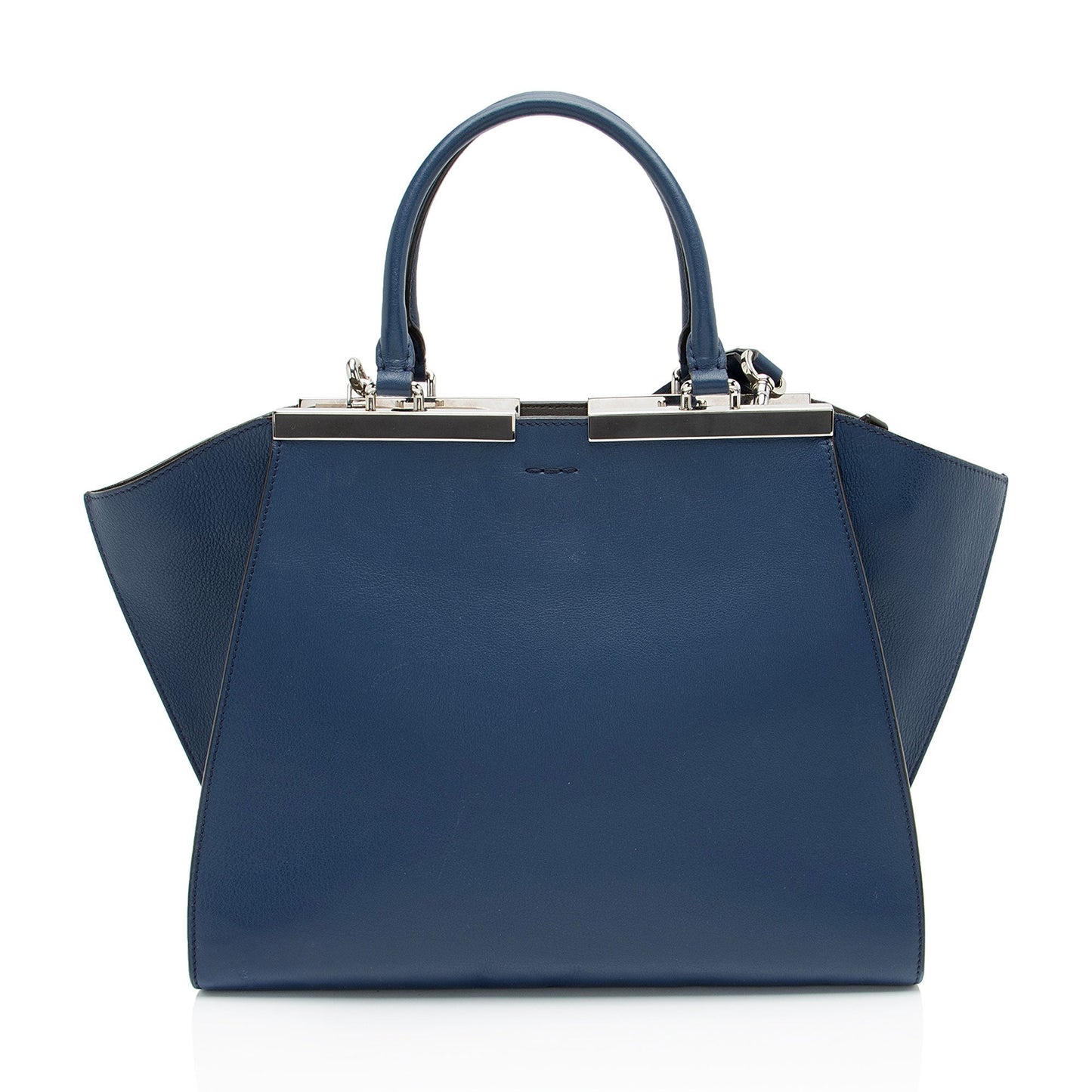 Fendi Baguette Calfskin Red Shoulder Bag