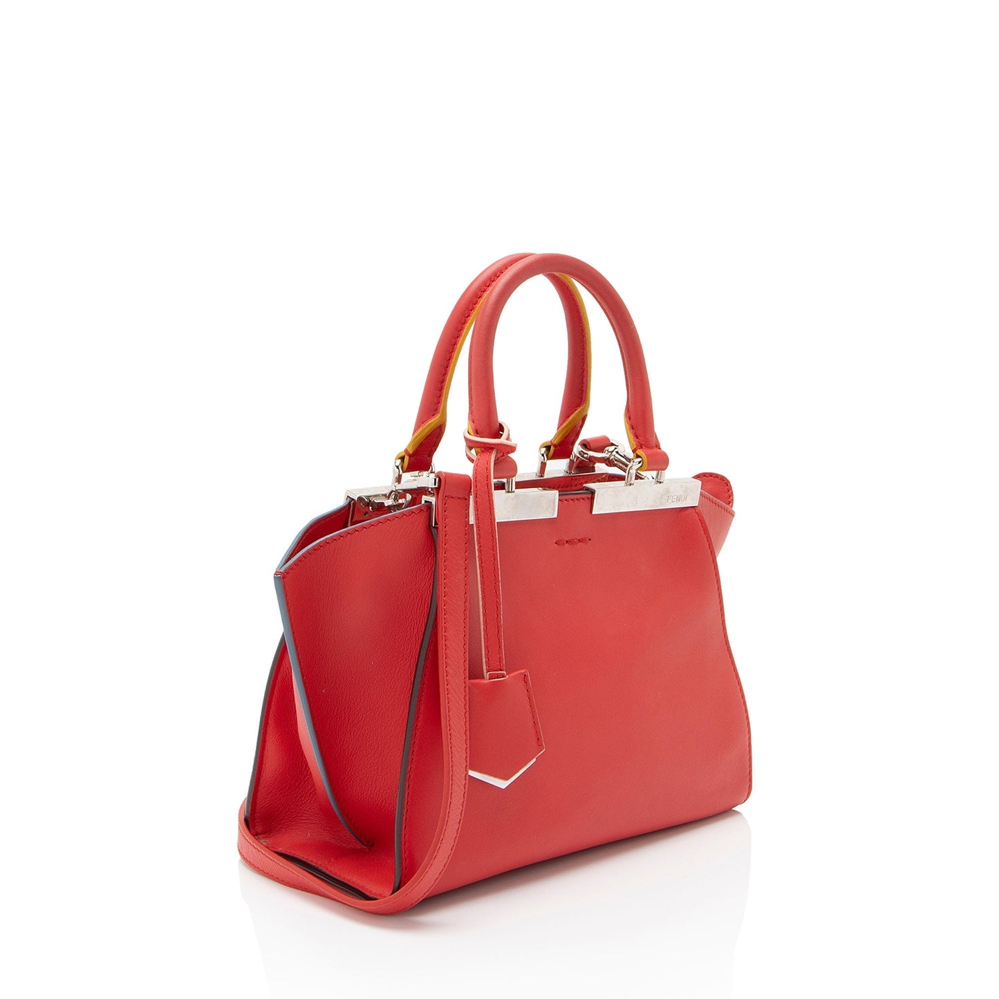 Fendi Small Leather Kan I Crossbody