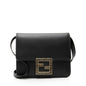 Fendi Calfskin Crystal Fab Small Crossbody Bag (SHF-23094)