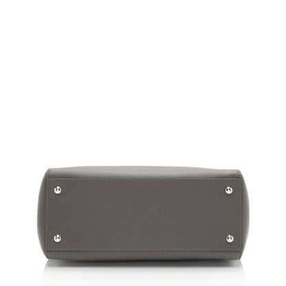 Fendi Calfskin Dotcom Medium Satchel