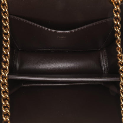 Fendi Calfskin Red Shoulder Bag Style 3