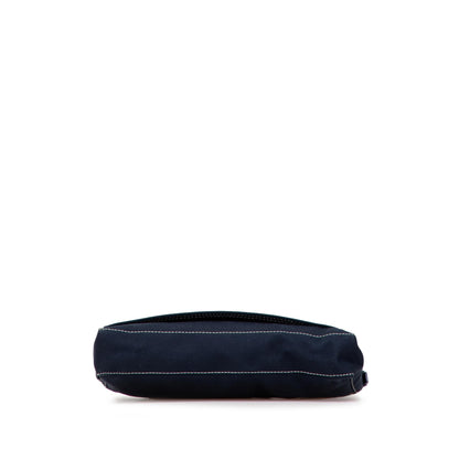 Fendi Canvas FF Marble Baguette Shoulder Bag