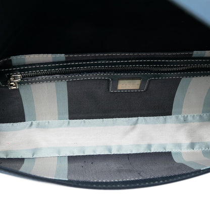 Fendi Baguette Canvas Red Shoulder Bag Style 47