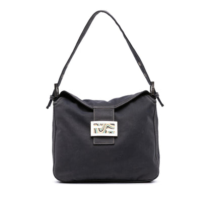 Fendi Luxury Canvas Red Shoulder Bag Style 30