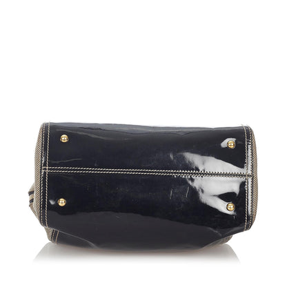 Fendi Chameleon Patent Leather Satchel (SHG-26854)