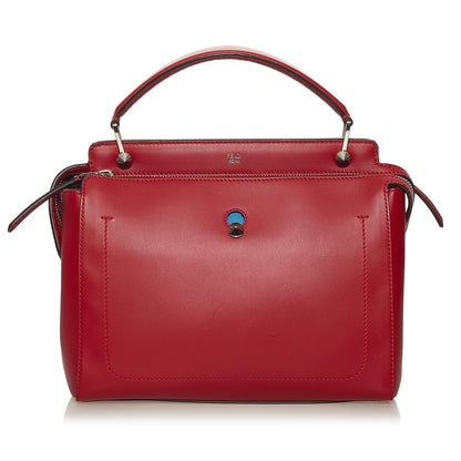 Fendi DotCom Leather Satchel (SHG-29019)