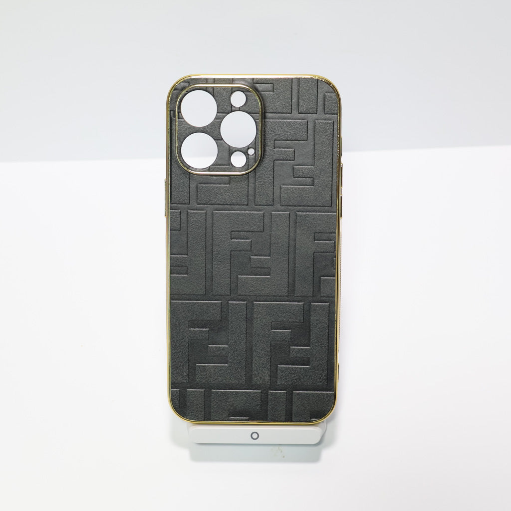 Fendi Electroplated iPhone Case