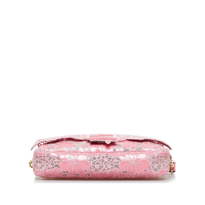 Fendi Embroidered Lace Baguette (SHG-GlR2r8)