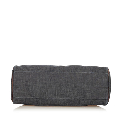 Fendi Etniko Denim Shoulder Bag (SHG-26424)