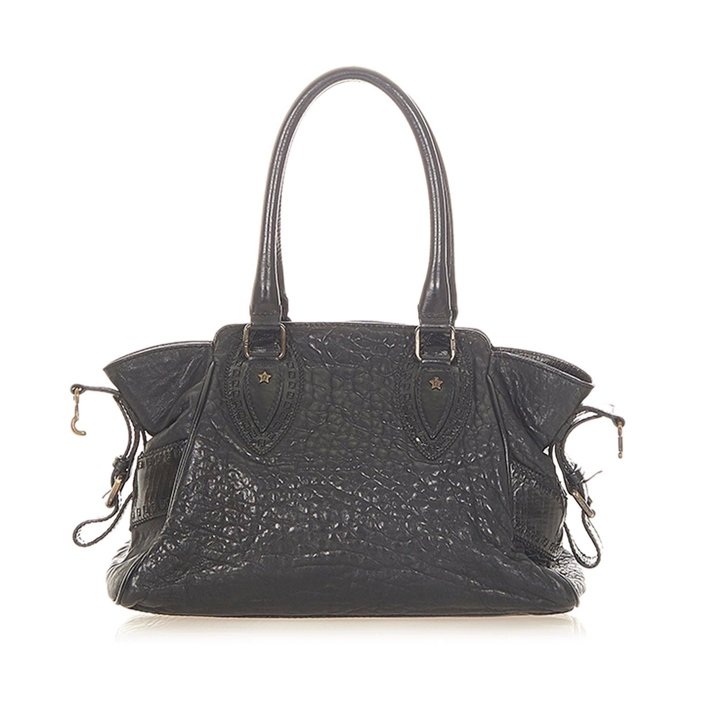 Fendi Etniko Leather Handbag (SHG-31662)