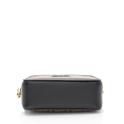Fendi FF Coated Canvas 1974 Mini Camera Bag (SHF-MMT6uv)