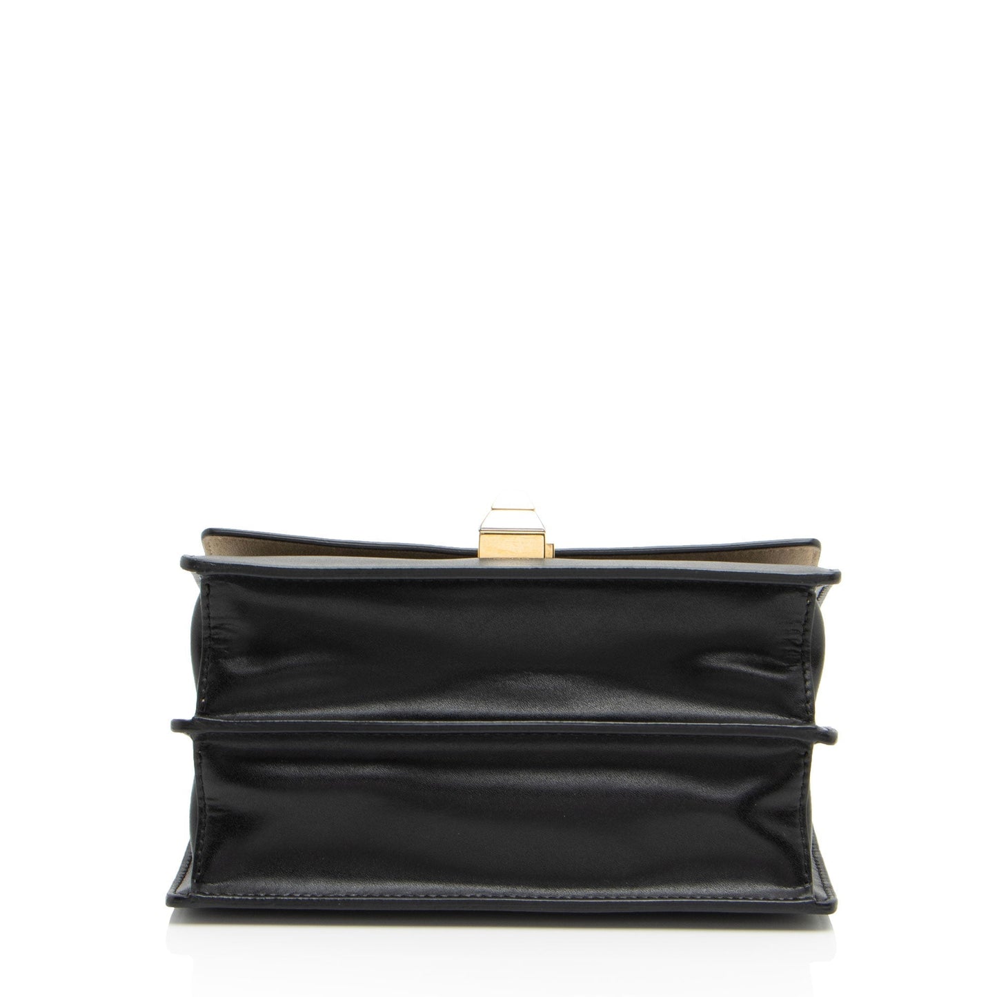 Fendi FF Embossed Calfskin Kan I Small Shoulder Bag (SHF-V5TTUT)