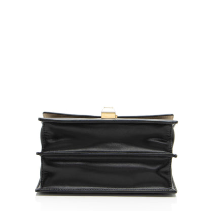 Fendi FF Embossed Calfskin Kan I Small Shoulder Bag (SHF-V5TTUT)