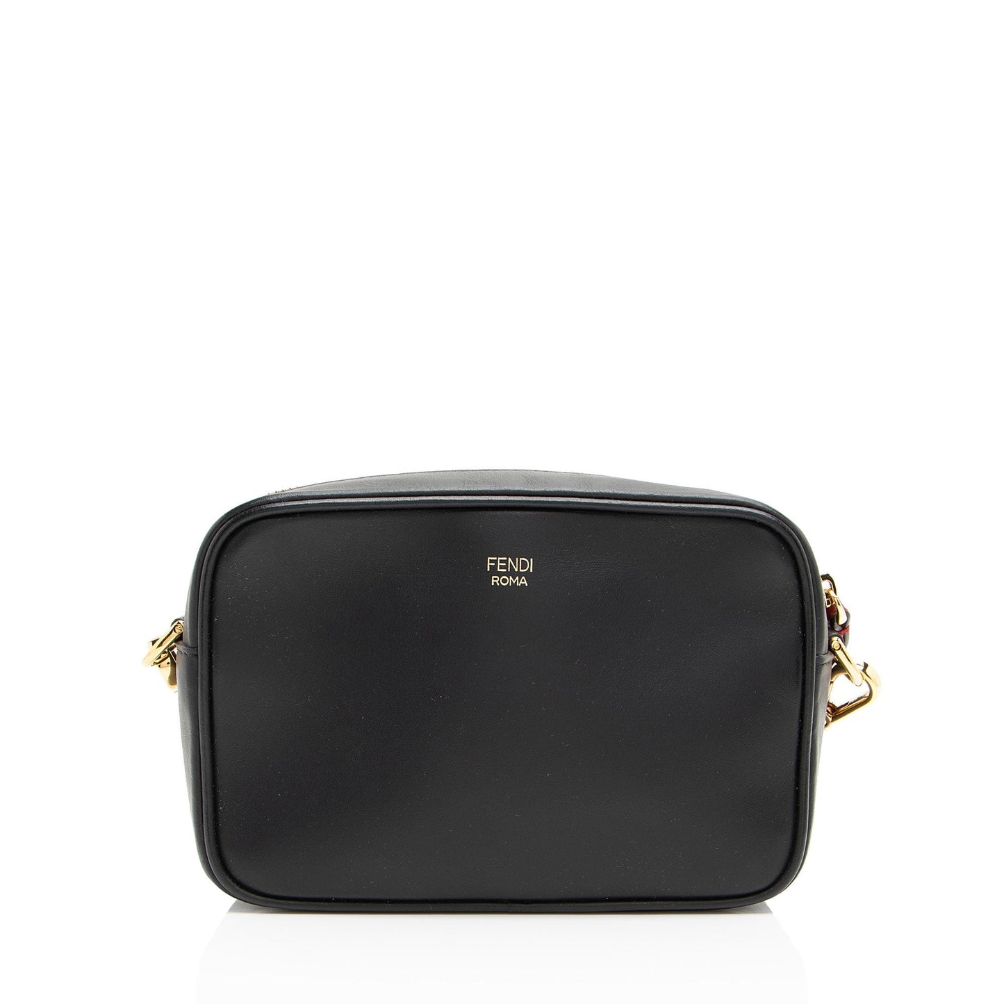 Fendi Tortuga Leather Spy Satchel