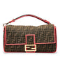 Fendi Luxury Zucca Red Handbag