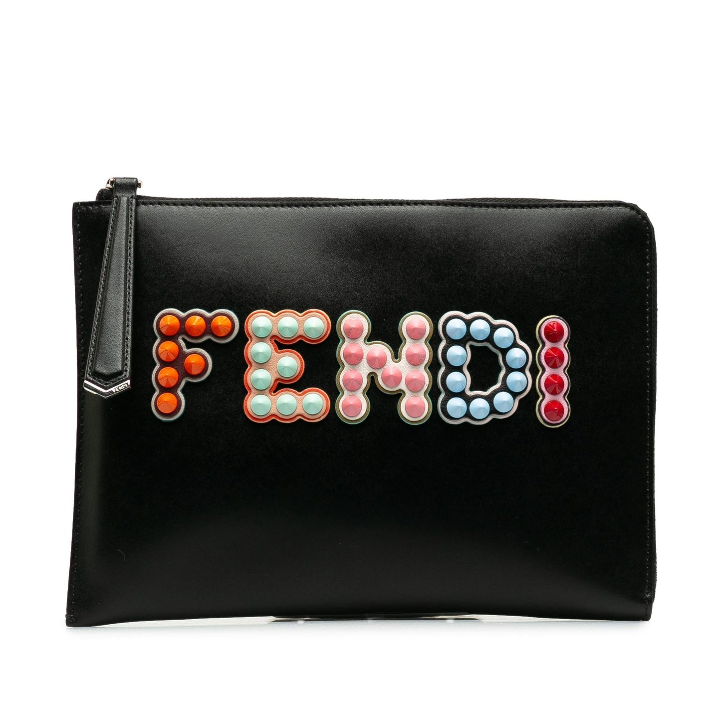 Fendi Fun Fair Studded Clutch (SHG-isvUj2)