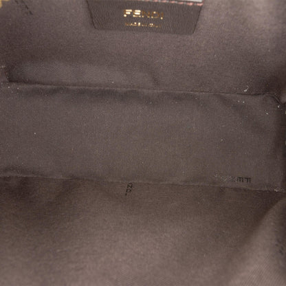 Fendi Glazed Fabric Vitello Century FF 1974 Camera Bag