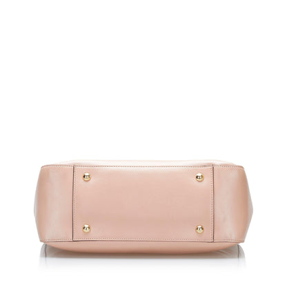Fendi Gloria Leather Satchel (SHG-4HlvPV)