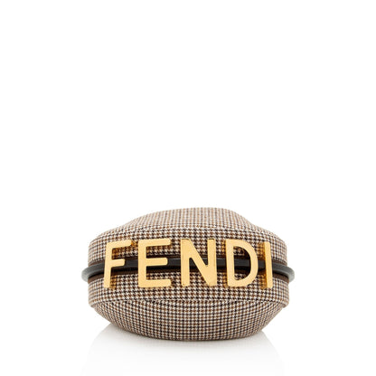 Fendi Fabric Fendigraphy Nano Hobo (SHF-N6cAIe)