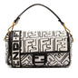 Fendi Joshua Vides California Sky Medium Embossed Leather Baguette Satchel