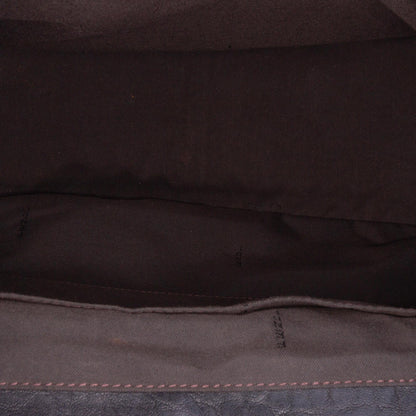 Fendi Large Leather B Bis Top Handle Bag