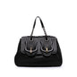 Fendi Large Leather B Bis Top Handle Bag