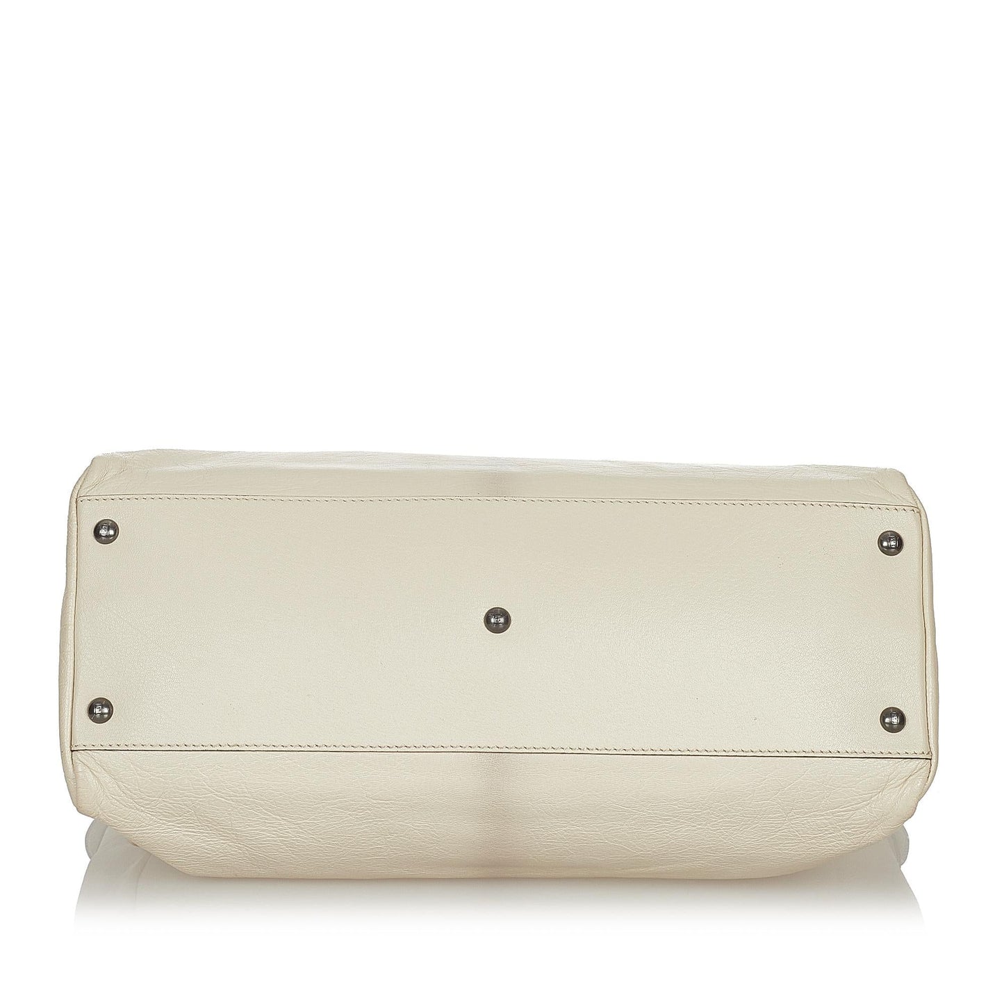 Fendi Large Peekaboo Leather Satchel (SHG-usPpvT)