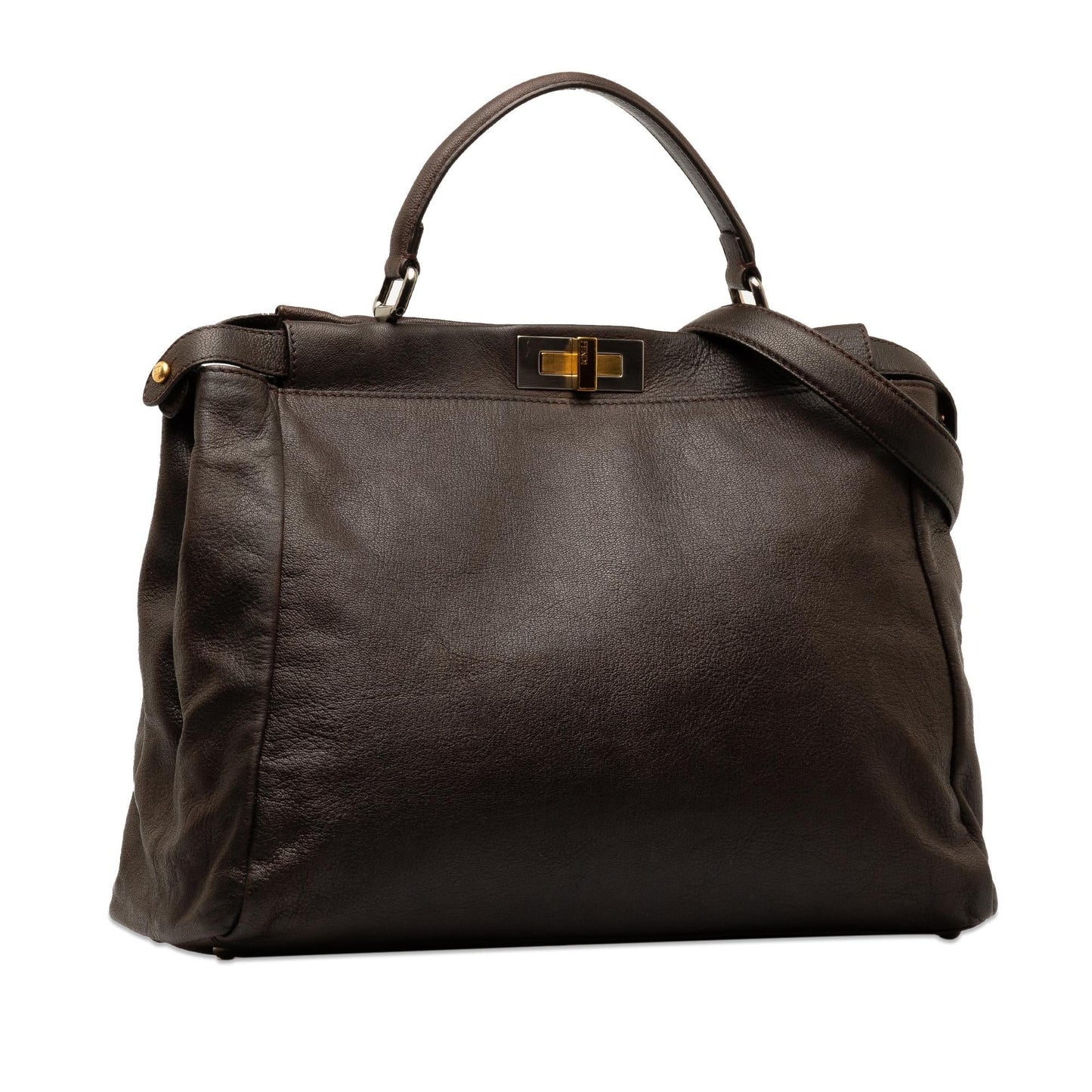Fendi Large Peekaboo Satchel (SHG-cYT7Bd)