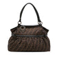 Fendi Large Zucca Canvas Chef Shoulder Bag