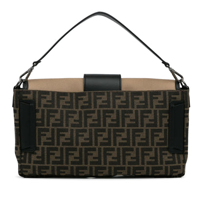Fendi Large Zucca Canvas Convertible Belt Baguette
