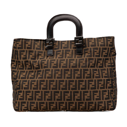 Fendi Tote Canvas Red Tote Bag Style 13