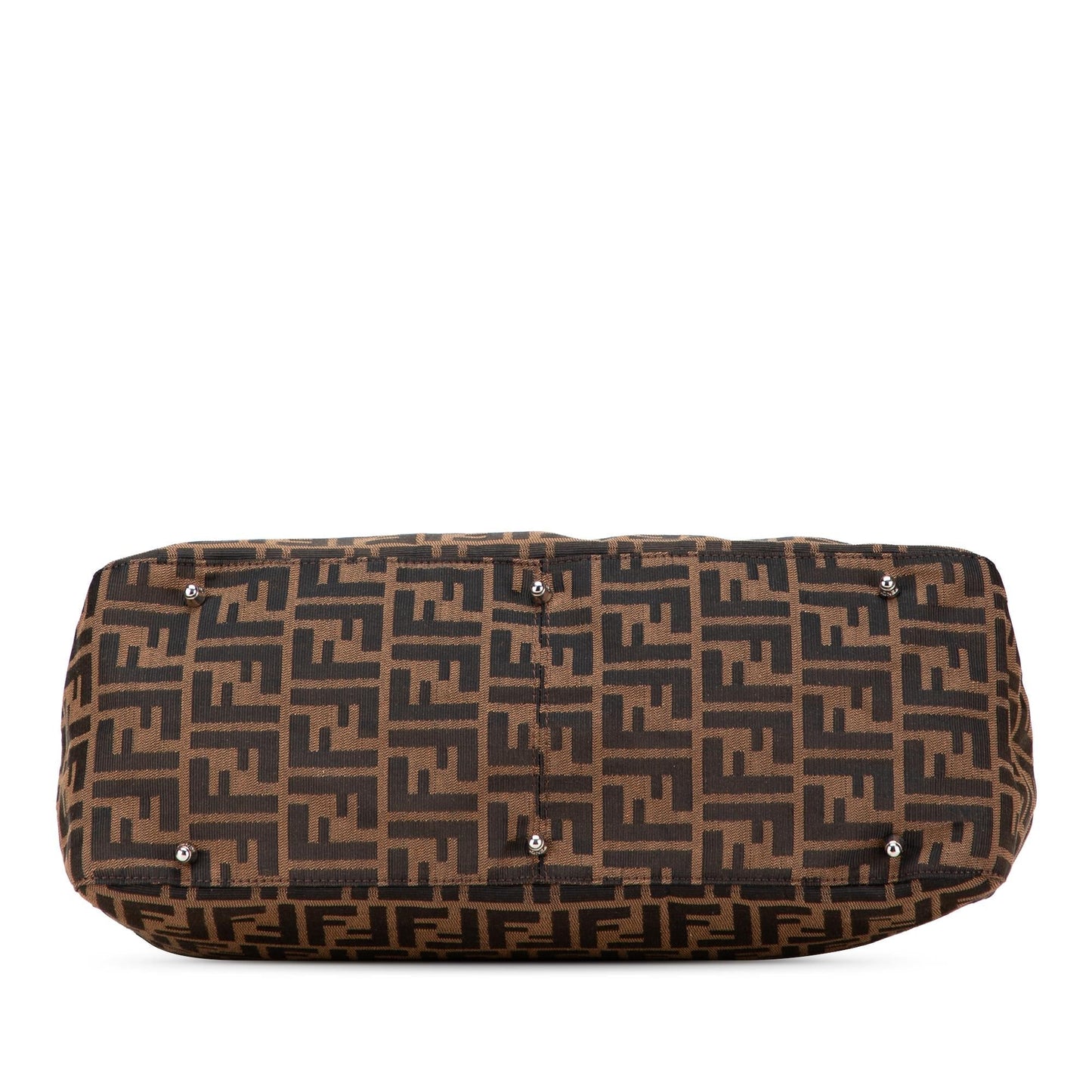 Fendi Tote Canvas Red Tote Bag Style 24