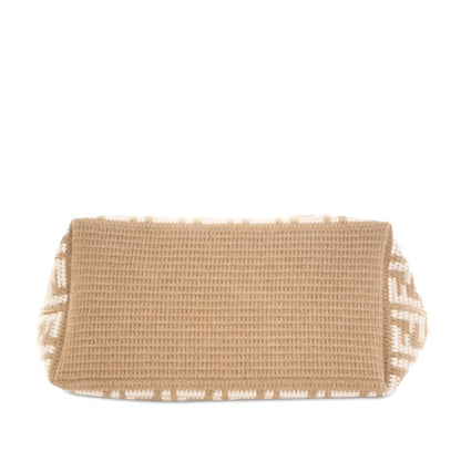 Fendi Large Zucca Cashmere Shopper Tote (SHG-BVm1Iv)