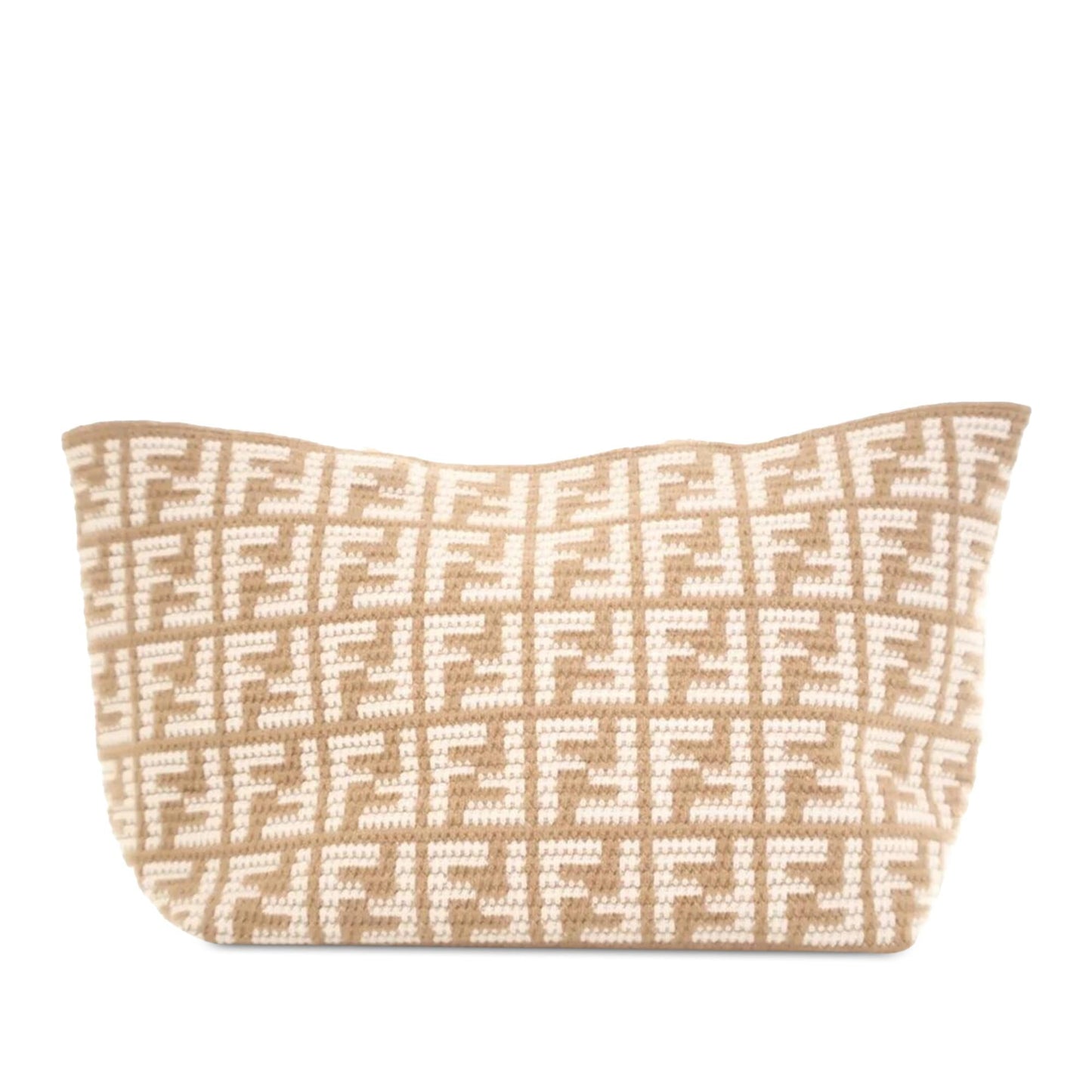 Fendi Large Zucca Cashmere Shopper Tote Shg-Q4X6Pa