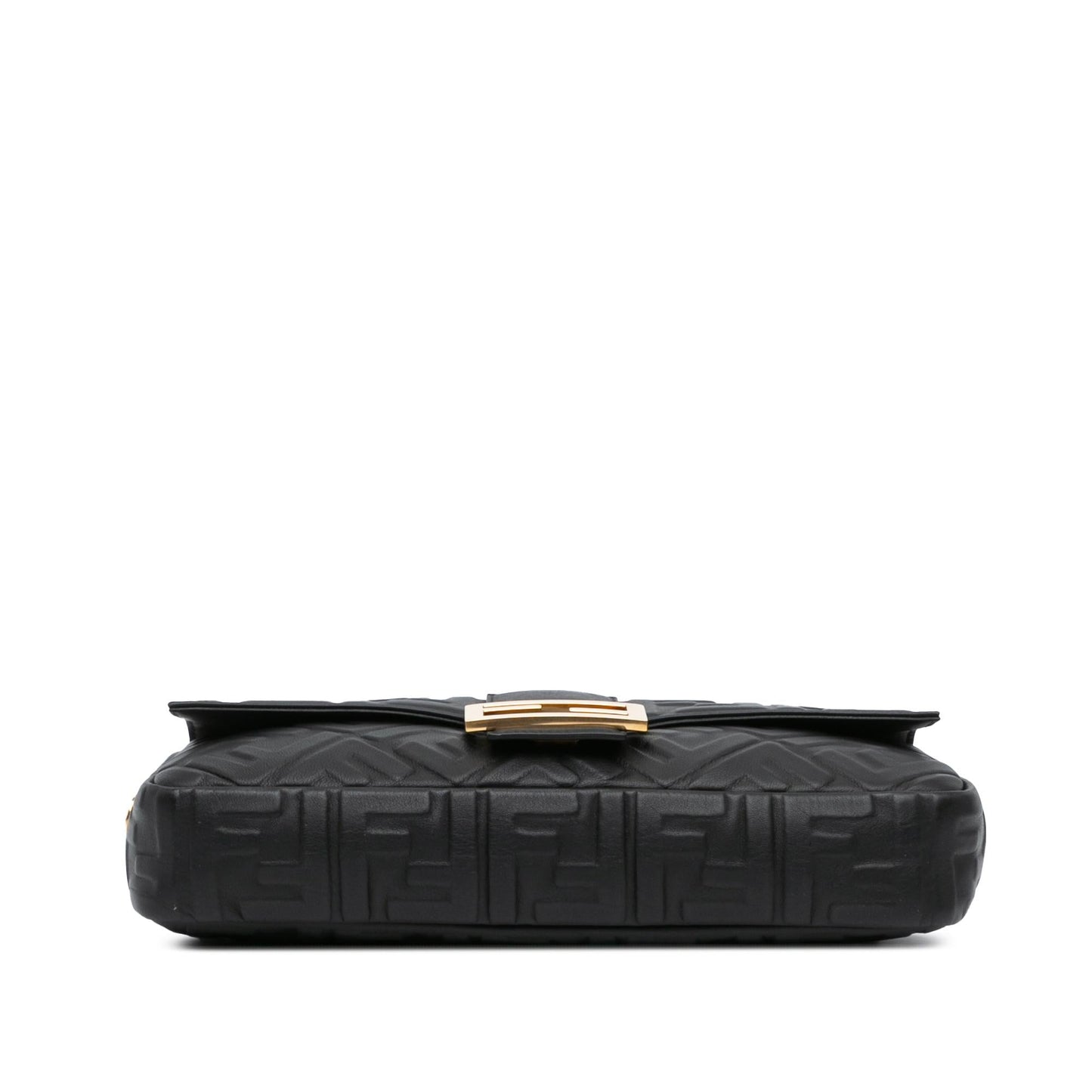 Fendi Zucca Embroidered Canvas Baguette Satchel Shg-Mie6Q3