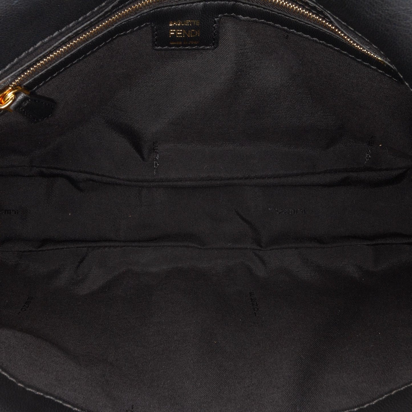 Fendi Zucca Embroidered Canvas Baguette Satchel Shg-Mie6Q3