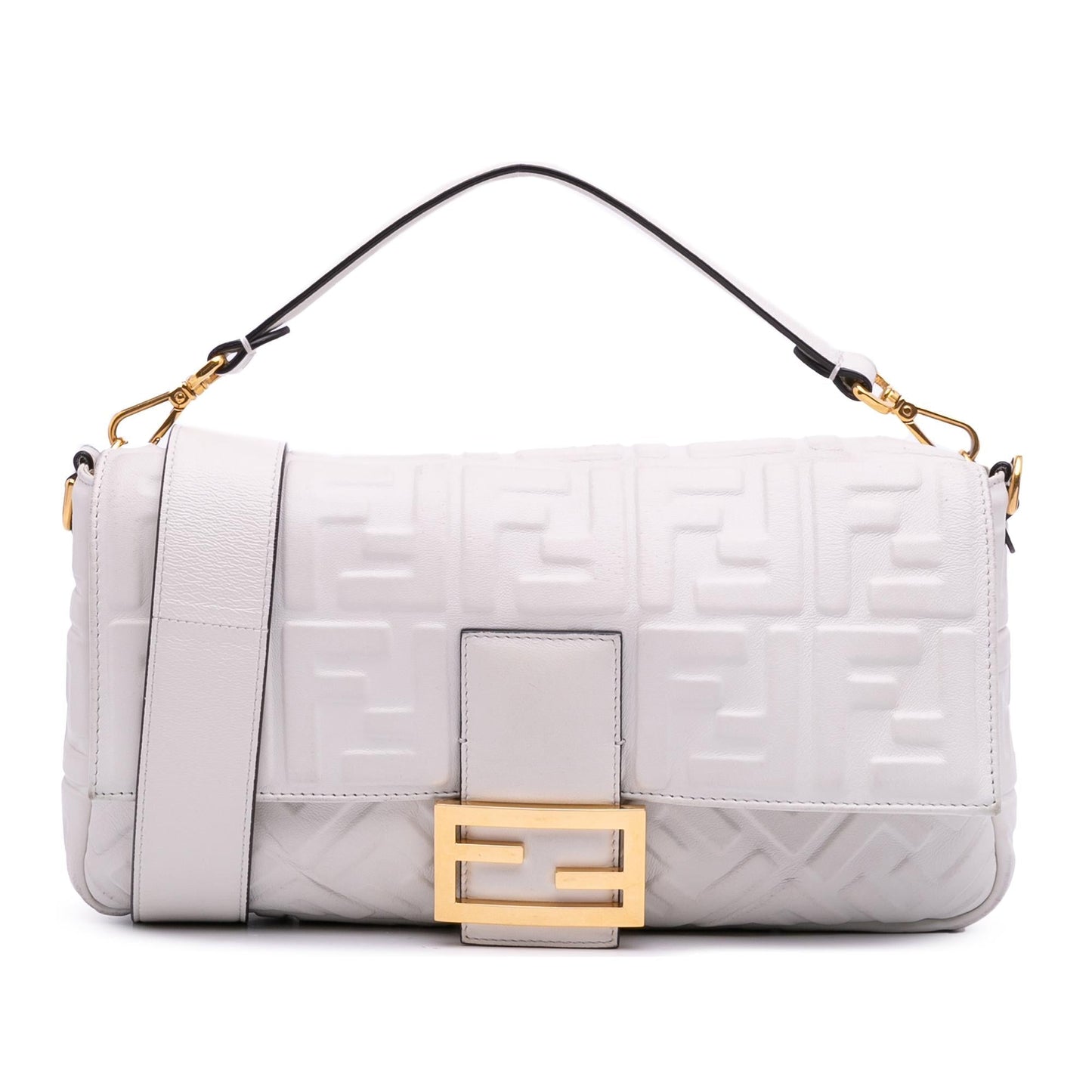 Fendi Baguette Zucchino Red Shoulder Bag Style 16