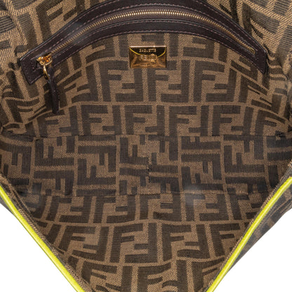 Fendi Leopard Print Canvas Shoulder Bag Shg-Mavci8