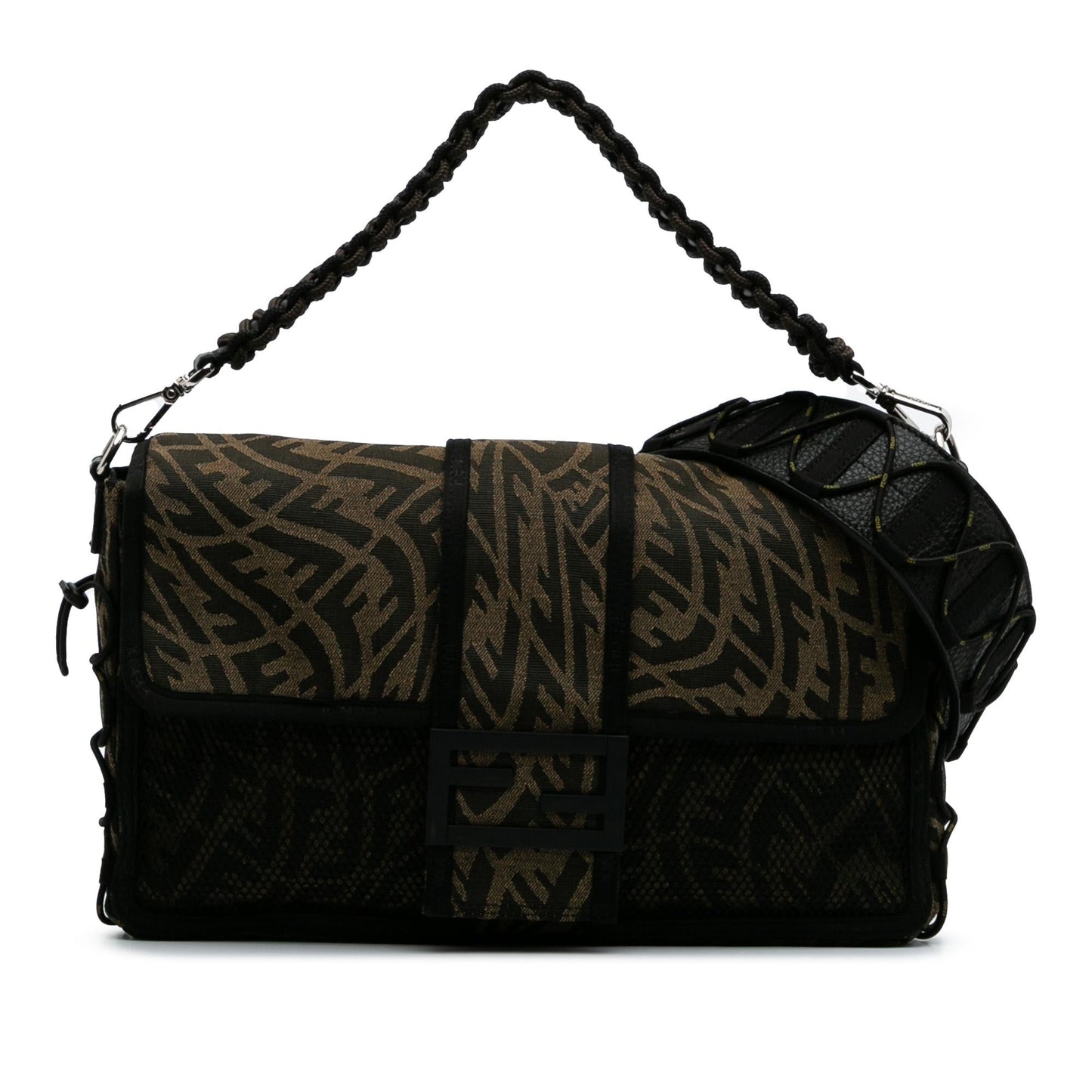 Fendi Baguette Zucca Red Shoulder Bag Style 8