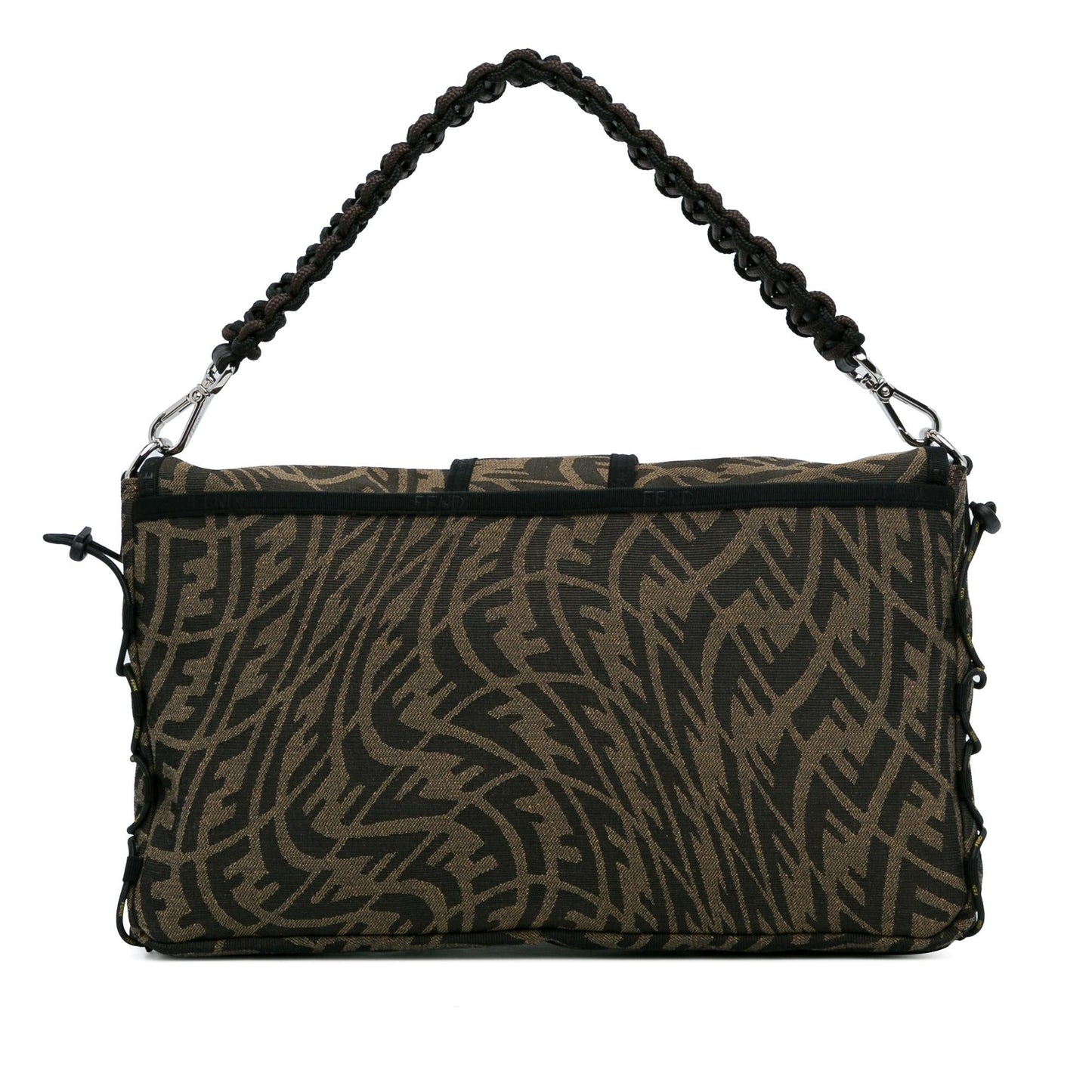 Fendi Baguette Zucca Red Shoulder Bag Style 17