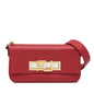 Fendi Baguette Leather Red Shoulder Bag Style 38