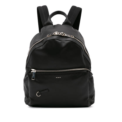 Fendi Luxury Leather Red Backpack