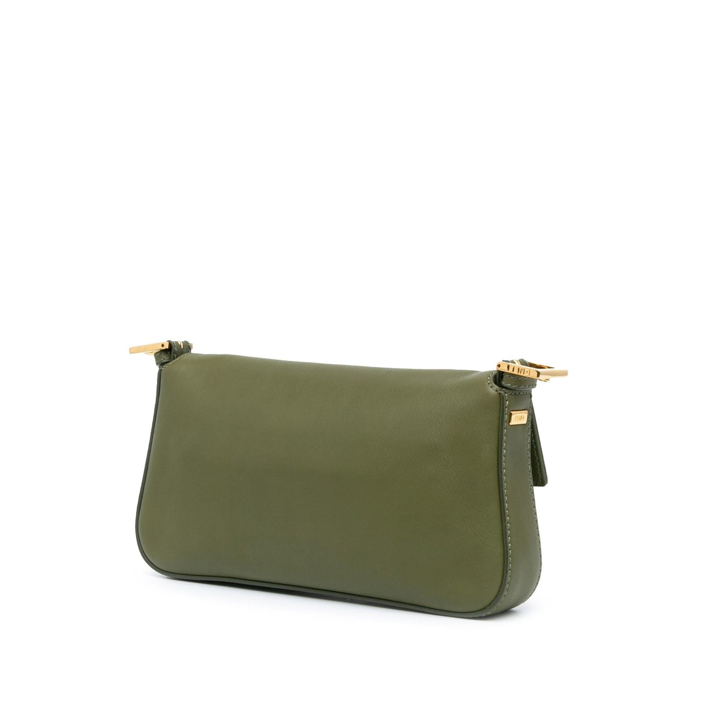 Fendi Baguette Leather Red Shoulder Bag Style 5